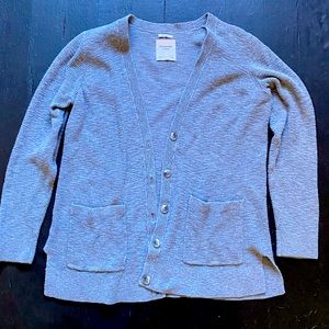 Grey Abercrombie Cardigan